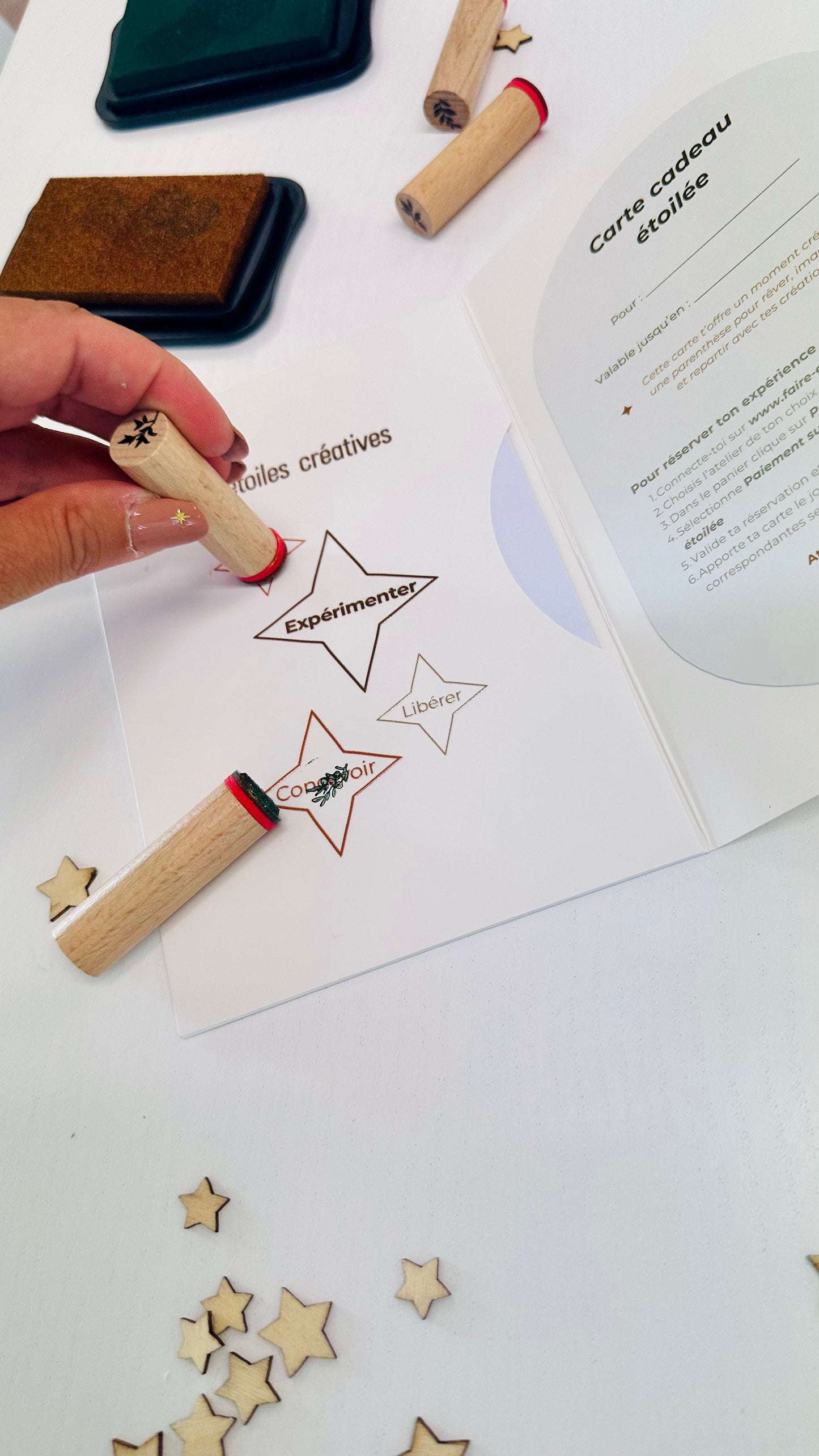 Carte cadeau étoilée