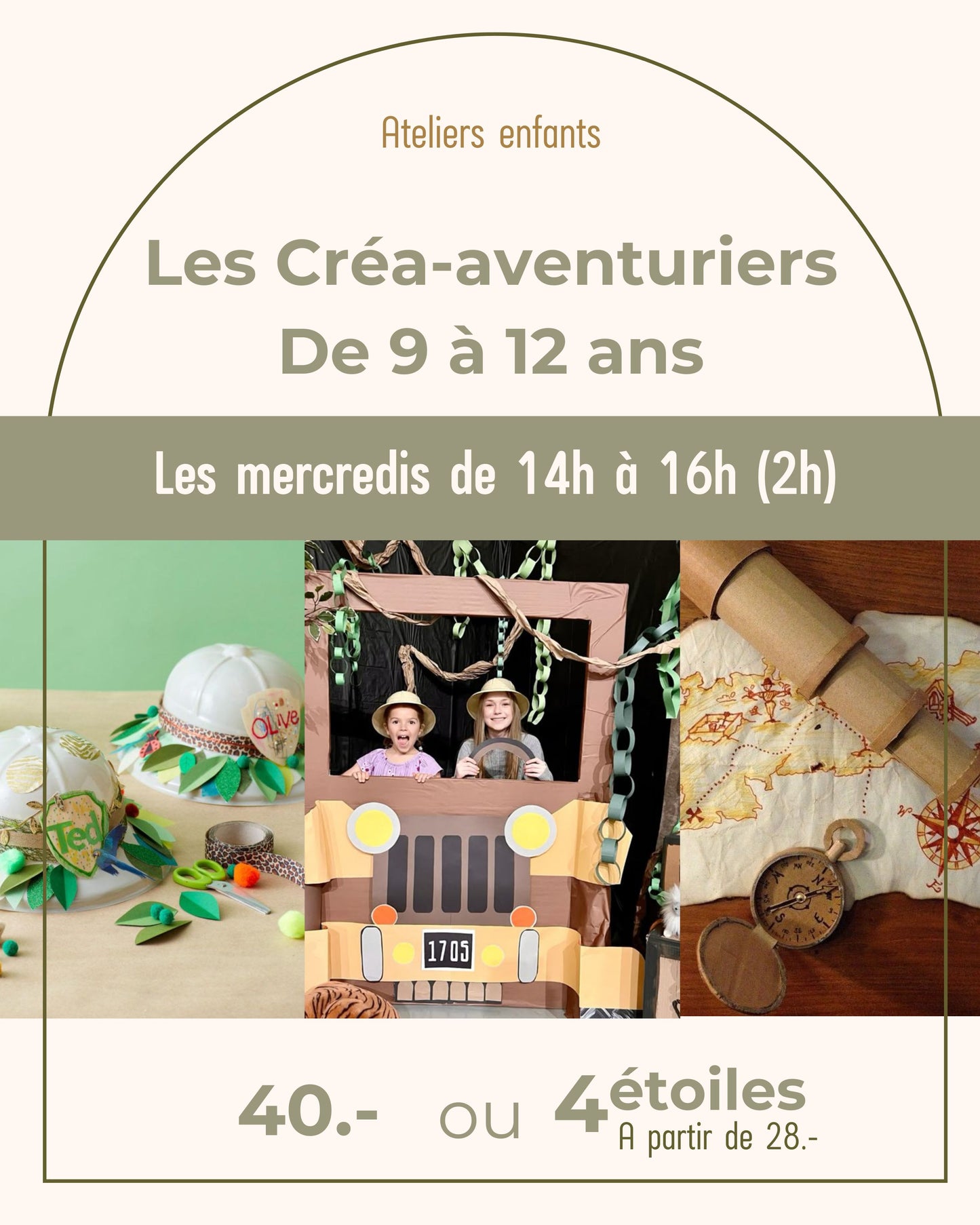 Ateliers Créa-aventuriers