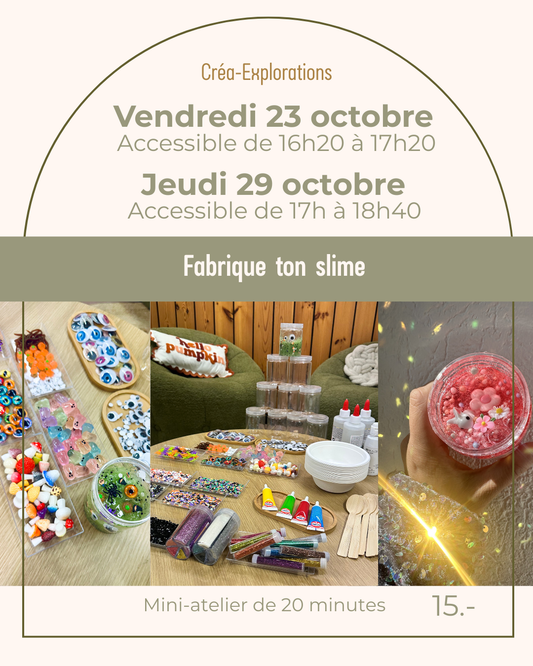Fabrique ton slime