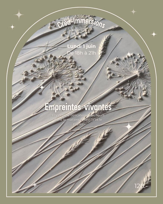 Empreintes vivantes - Lundi 1 juin De 18h à 21h