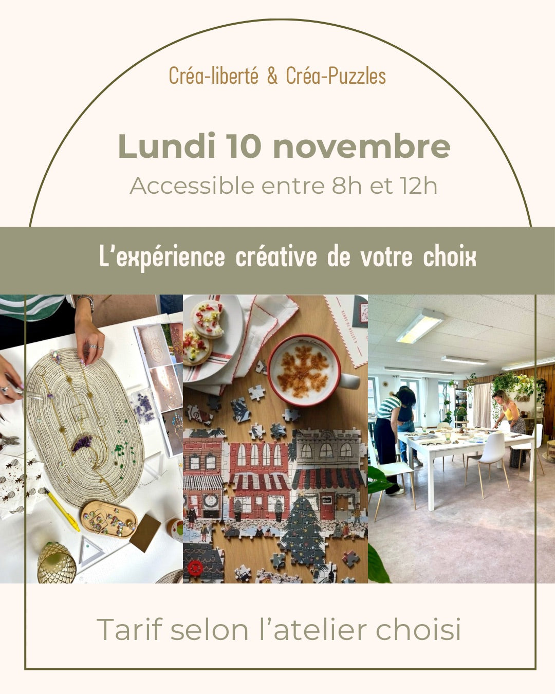 Créa-liberté - Lundi 10 novembre