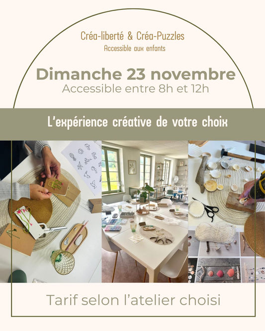 Créa-Liberté - Dimanche 23 novembre