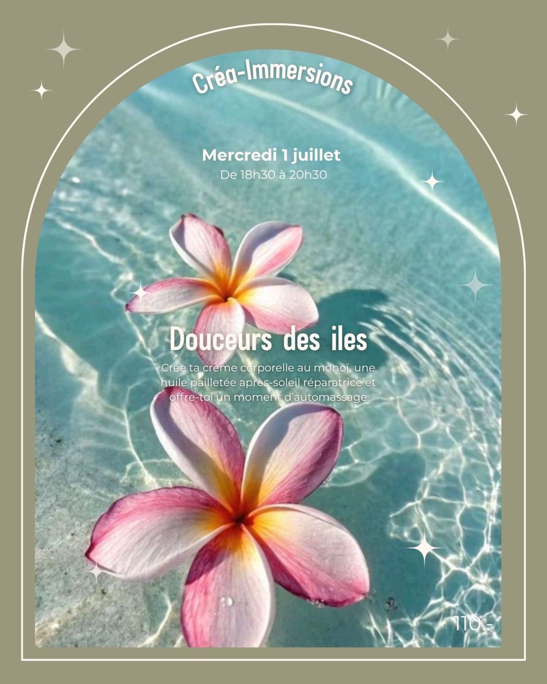 Douceurs des iles - Mercredi 1 juillet de 18h30 à 20h30