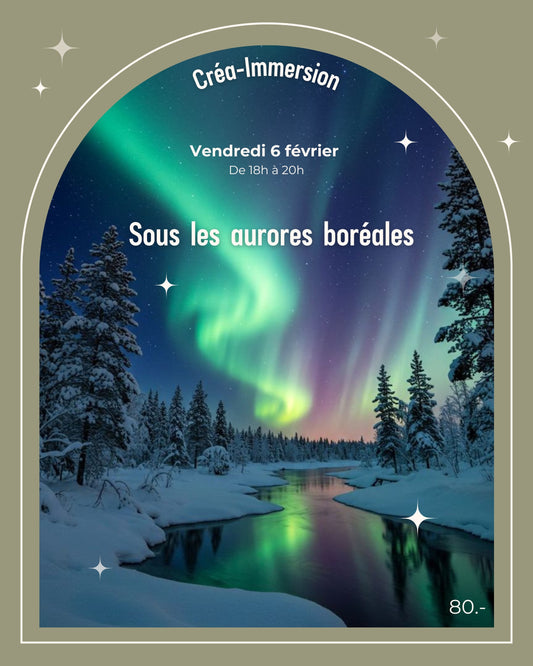 Créa-Immersion - Sous les aurores boréales
